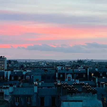 Appartement Loft 80M2 Parking Vues Magiques à Paris Extérieur photo