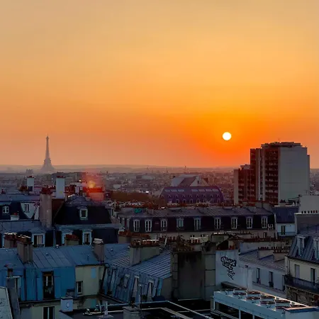 Appartement Loft 80M2 Parking Vues Magiques à Paris Extérieur photo