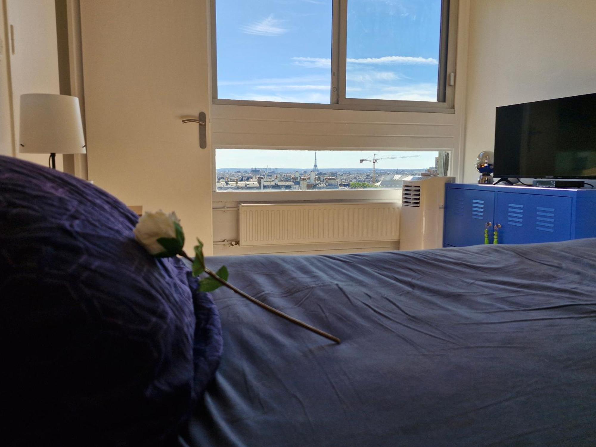 Loft 80m2 Parking Vues Magiques Apartamento París