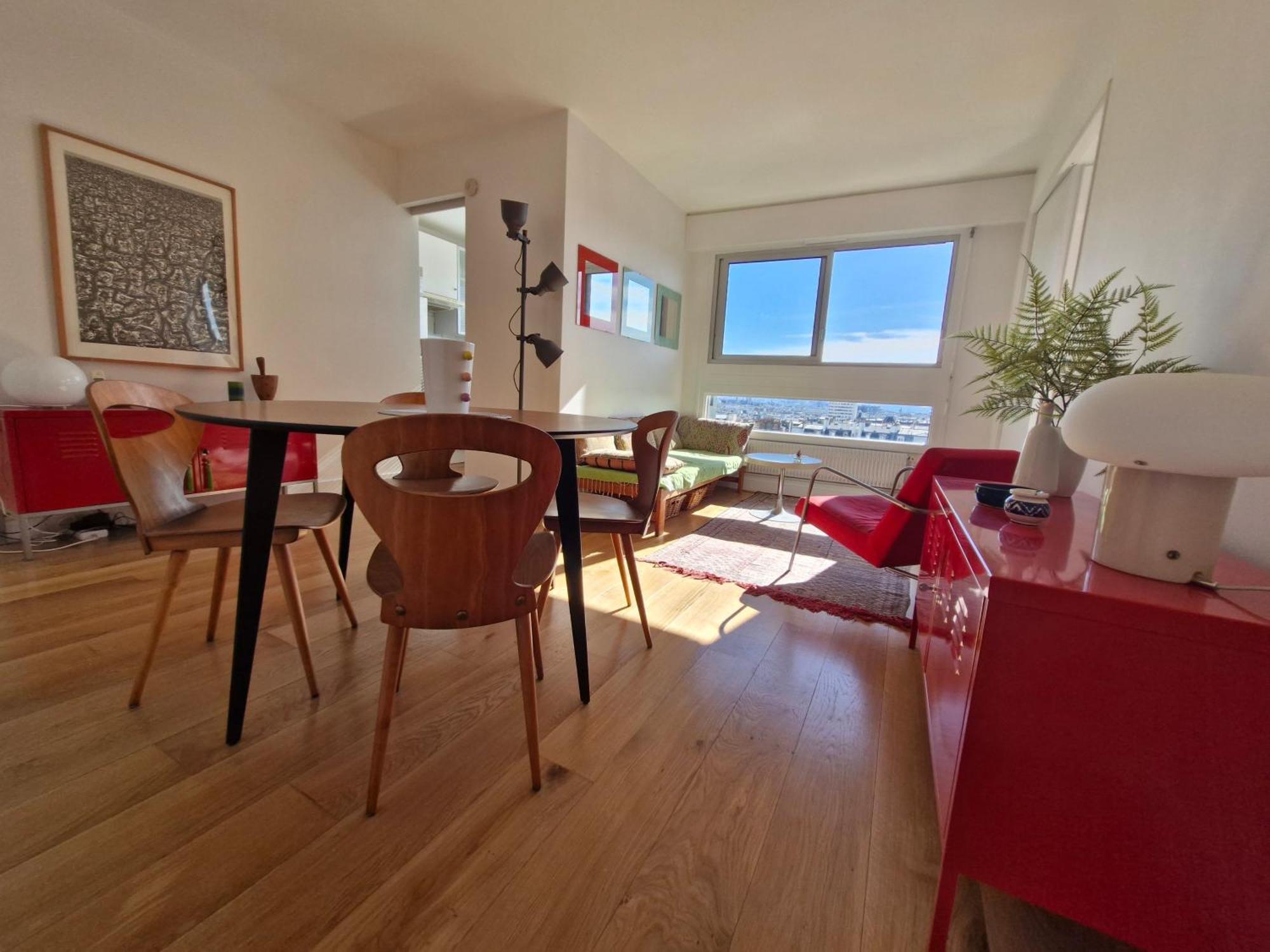 Loft 80m2 Parking Vues Magiques * París
